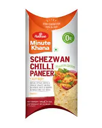 haldiram minute khana Schezwan  wraps chilli paneer